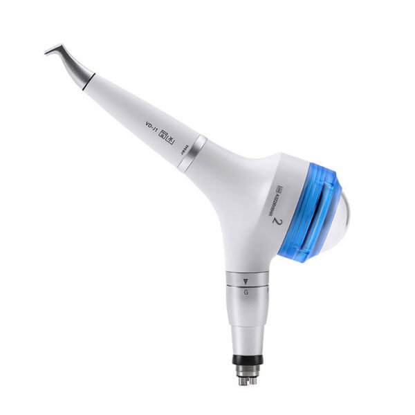 AZDENT Dental Air Polisher Prophy Teeth Whitening A2 Detachable 360° Rotating Handpiece With Quick Coupler G&P 2 Working Models