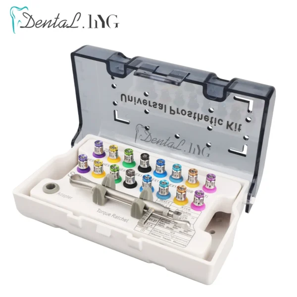 Strumenti per cacciaviti di alta qualità chiave dinamometrica per impianto dentale cricchetto 10-70NCM con driver e Kit chiave - Image 3